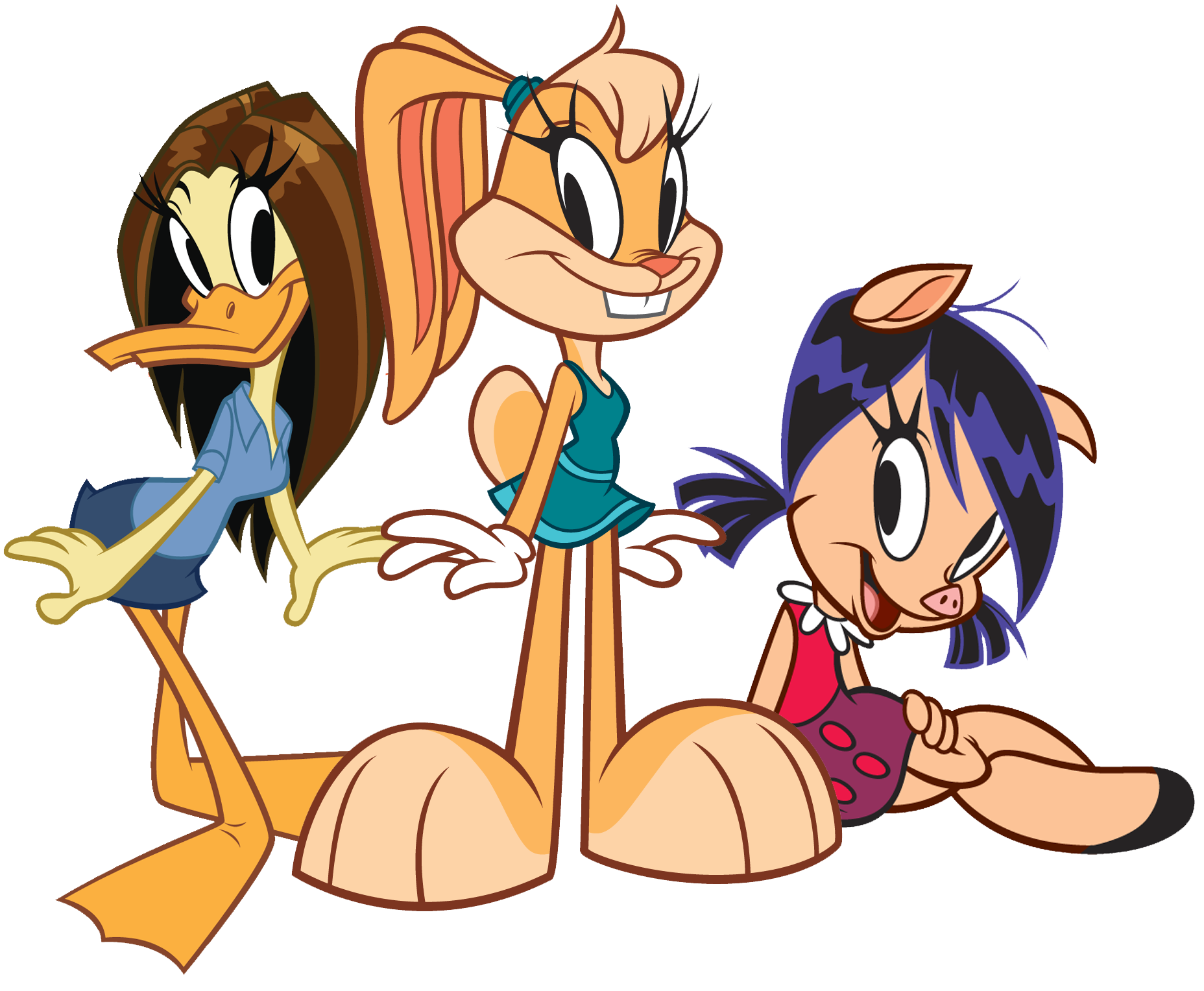 Image Tina Lola And Petunia Png The Looney Tunes Show | My XXX Hot Girl