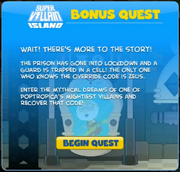 SuperVillain Bonus Quest