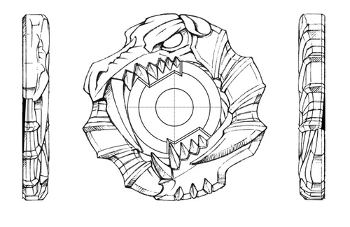 Image - 迫力横顔線整理.jpg - Beyblade Wiki, the free Beyblade encyclopedia!