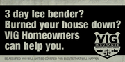 VIG-Insurance Werbeplakat