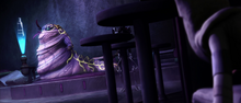 Padme spying on Ziro
