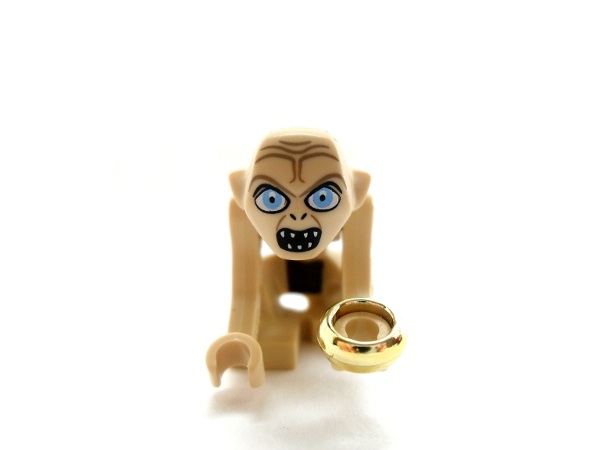 lego lord of the rings gollum unlock