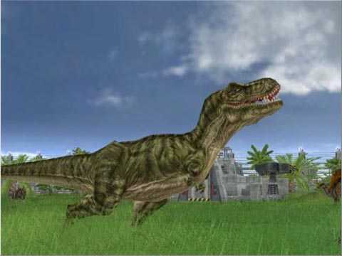 jurassic park operation genesis tyrannosaurus rex