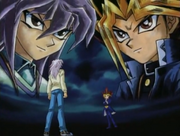 DM12 Yami challenges Bakura