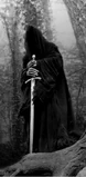 The Nazgul alone-greyscale-HV