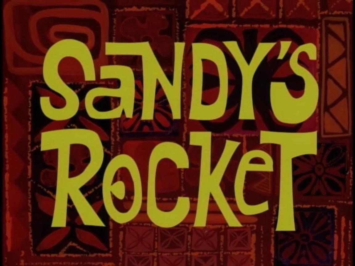 Sandy S Rocket Encyclopedia Spongebobia The Spongebob Squarepants Wiki