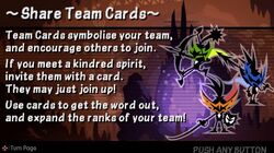 Share Team Cards