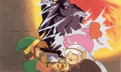 Artwork Maldición a Zelda TAoL