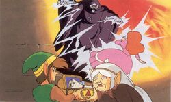 Artwork Maldición a Zelda TAoL