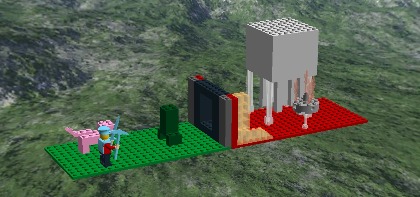papercraft  portal end minecraft ://ultimatelegofanfiction.wikia.com/wiki/Nether_Portal?oldid=6423