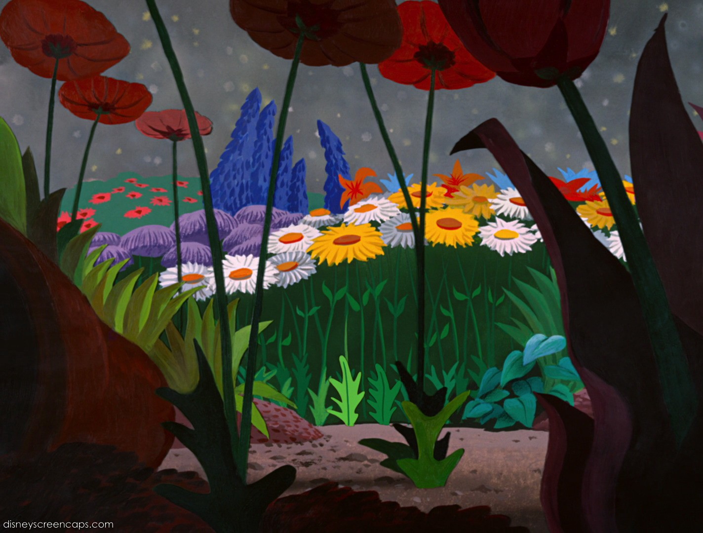 Meadow Of Living Flowers Disney Wiki meadow-of-living-flowers-disney-wiki