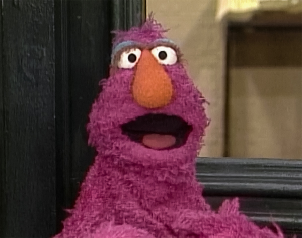 telly monster plush