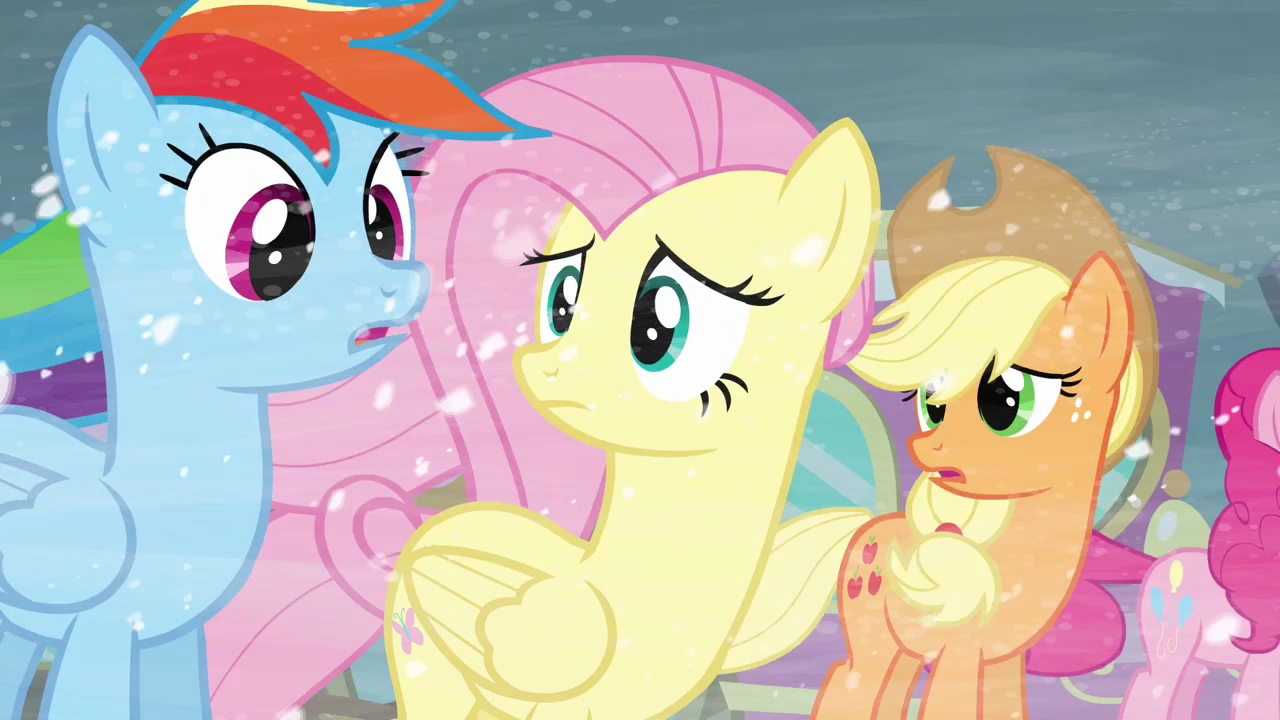 My Little Pony Applejack And Fluttershy