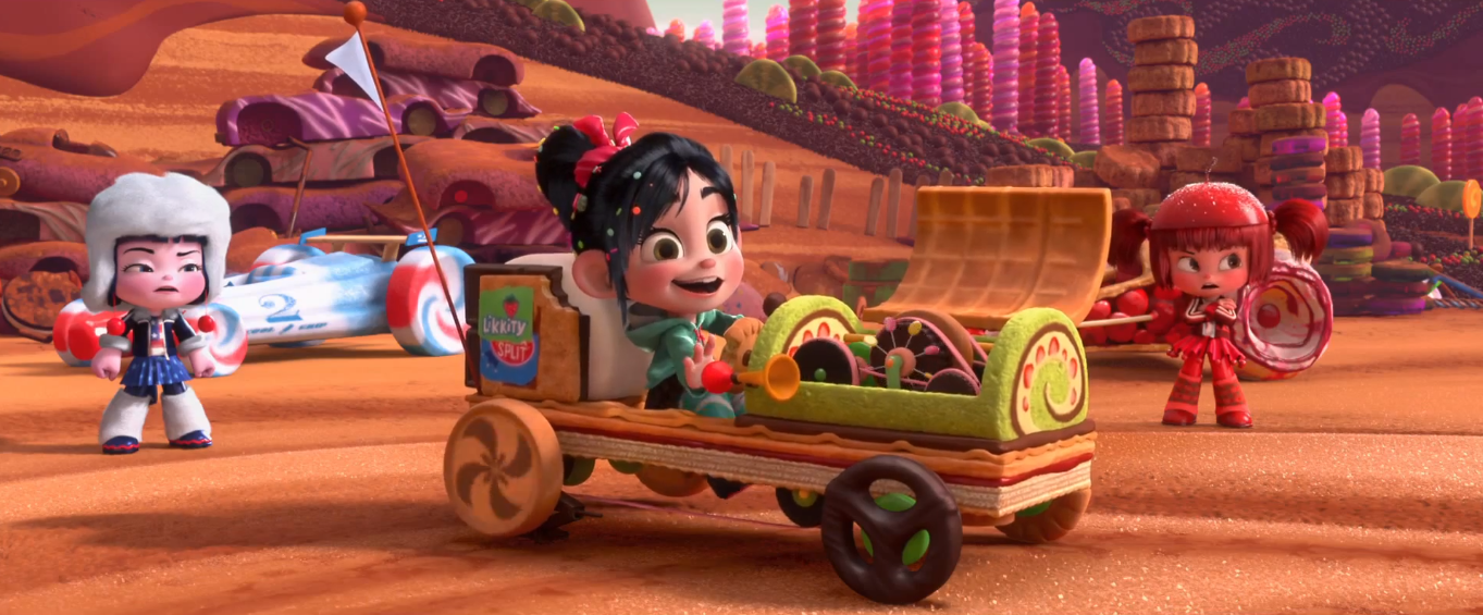 ralph breaks the internet vanellope car