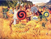 Ацтеки нападают из засады на Уастеков, 1454 год