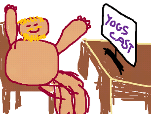  YOGS forums. It apparently represents Honeydew watching the Yogscast