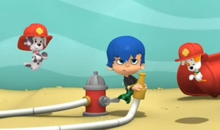 bubble guppies firefighter gil to the rescue