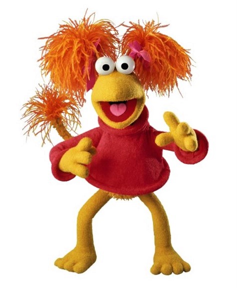 fraggle rock red doll