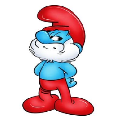 papa smurf pop