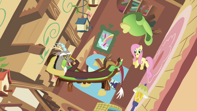 640px-Discord_and_Fluttershy_in_spinning_cottage_S03E10.png