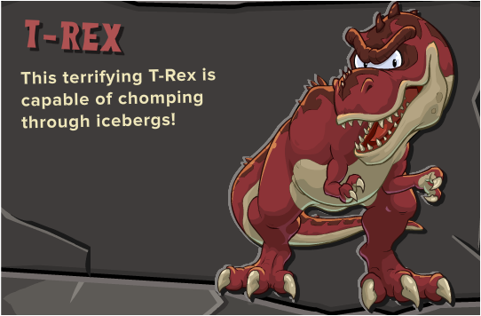 red t rex