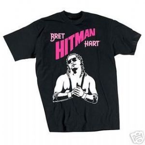 bret hart tshirt