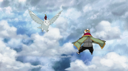 Onoki vs Deidara