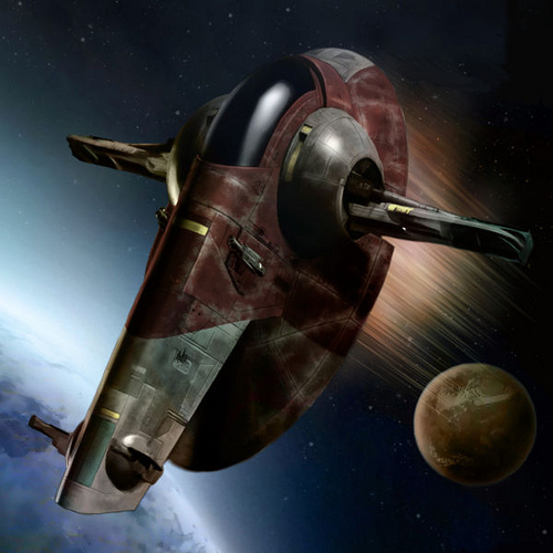 star wars bounty hunter ship