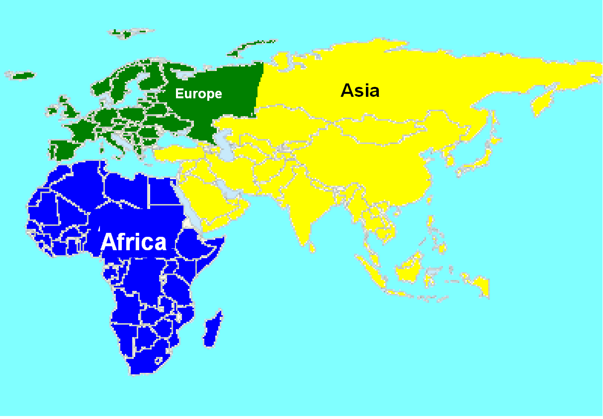 Map Of Afro Eurasia Earth Wiki