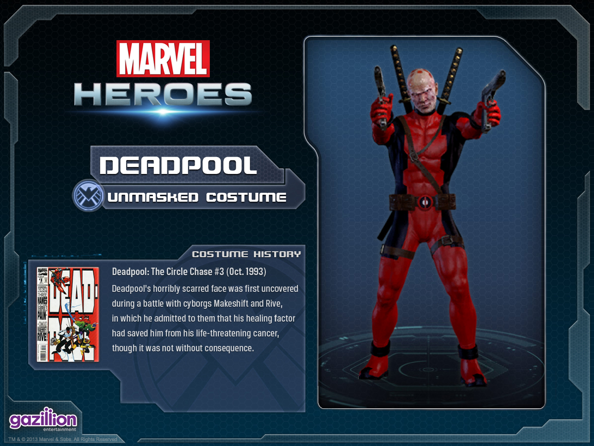 marvel select deadpool unmasked