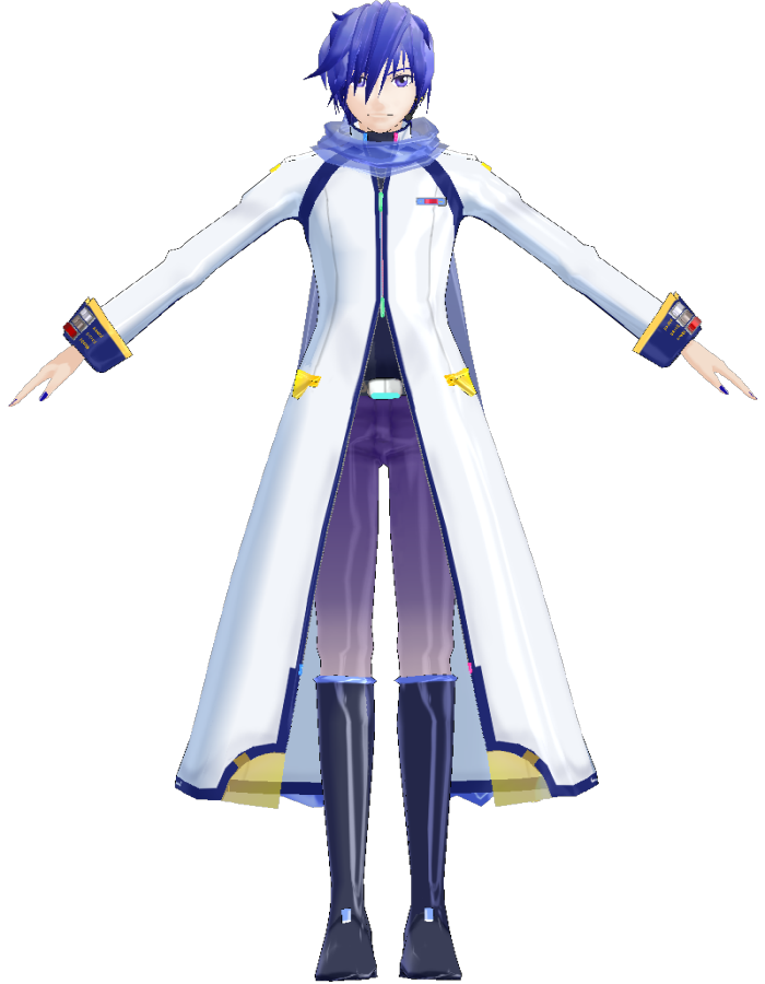 free kaito 3d model for vrchat