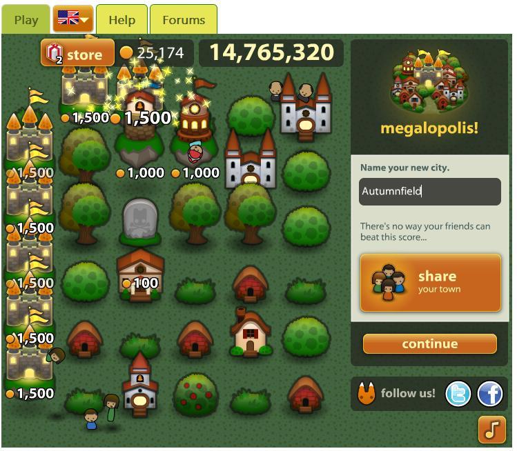 Triple town high score