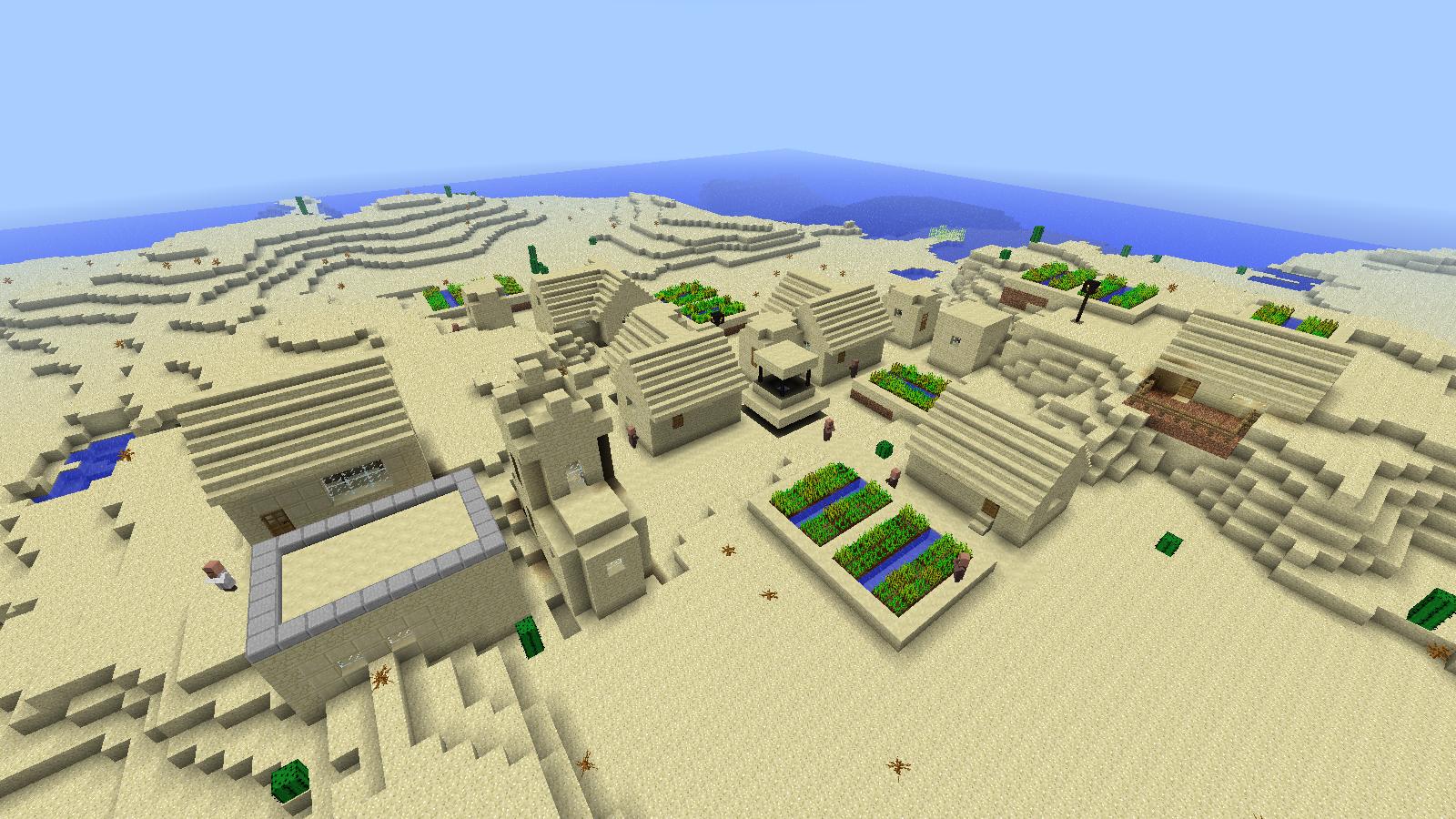 Minecraft NPC Village