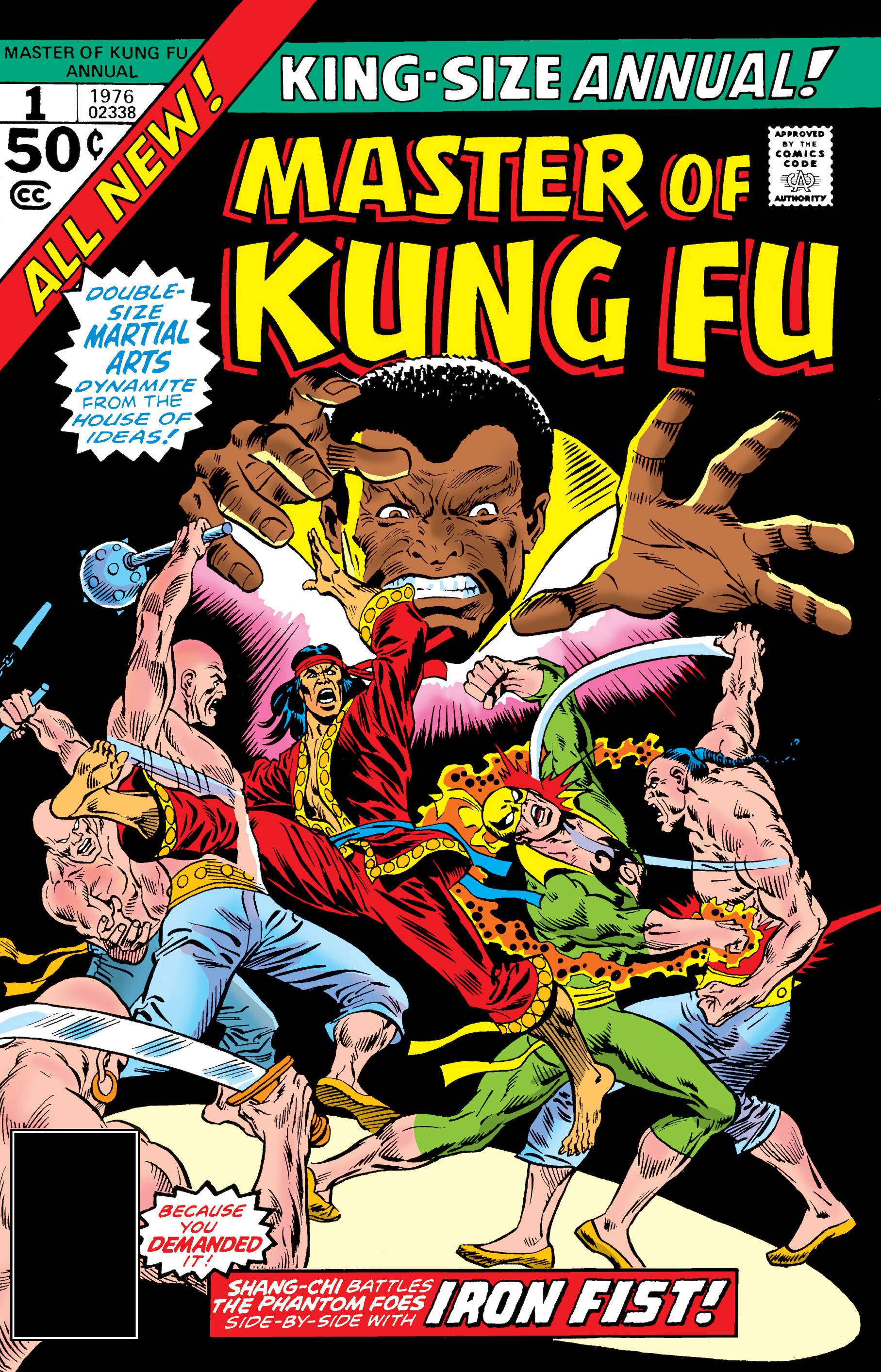 master of kung fu comic