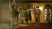Yakone siendo arrestado