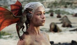 Daenerys Targaryen y Drogon