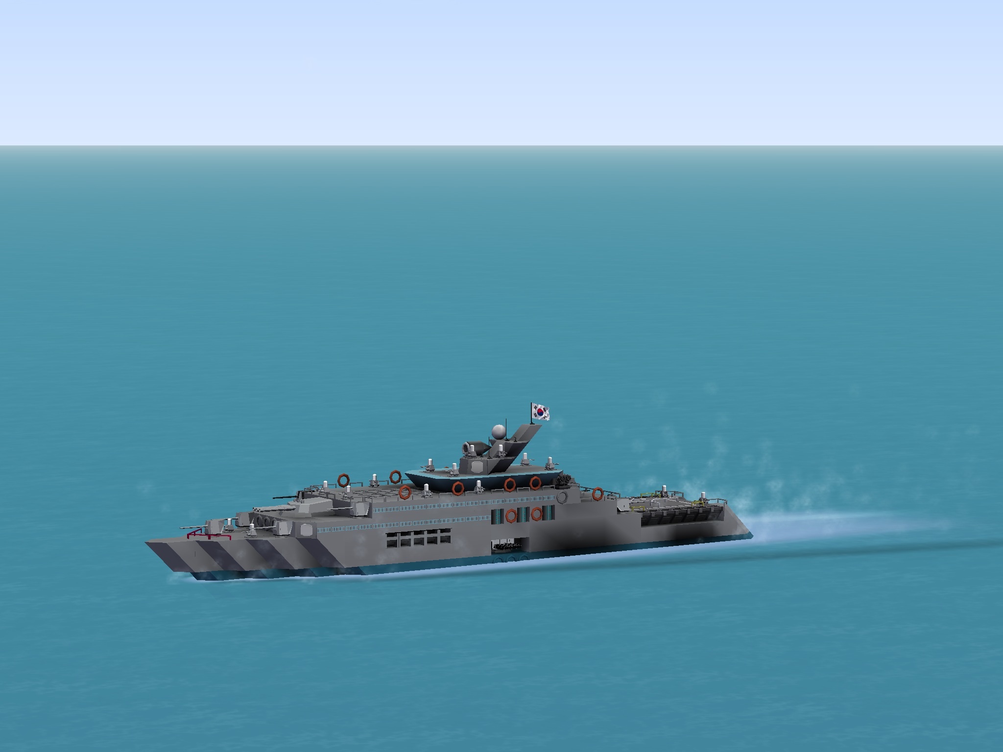 instal Super Warship