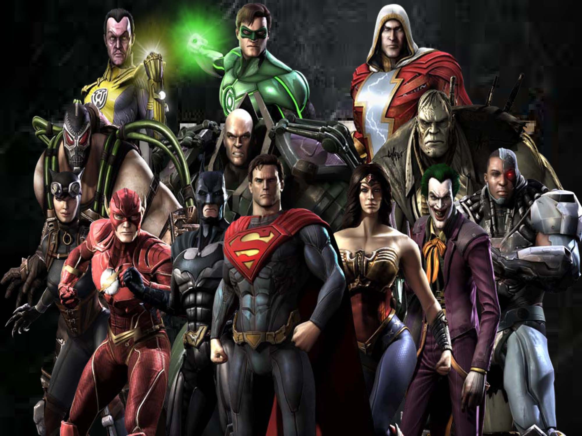 dc injustice gods among us characters