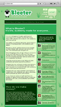 Bleeter site