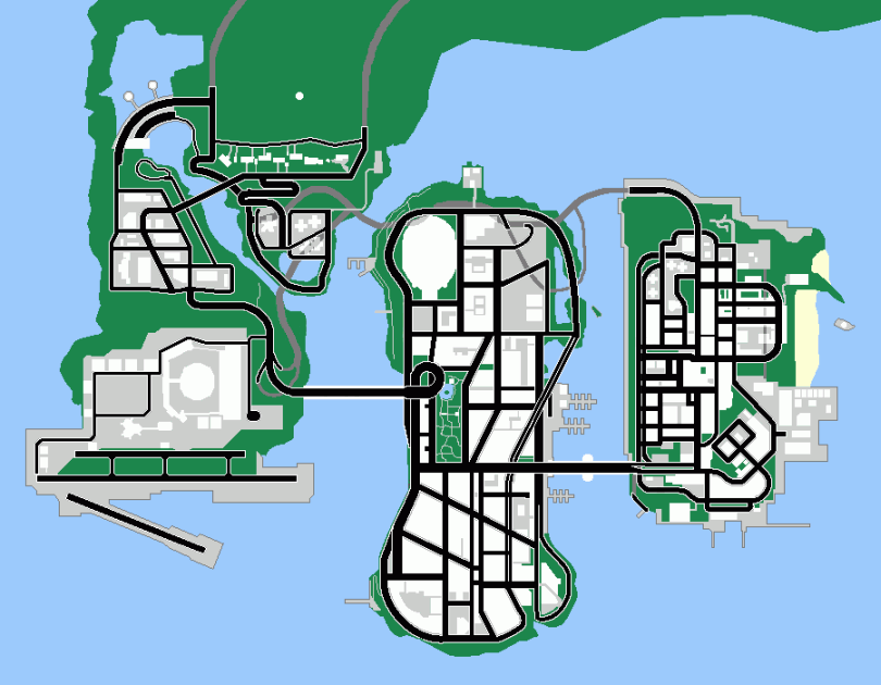 maps for grand theft auto 3