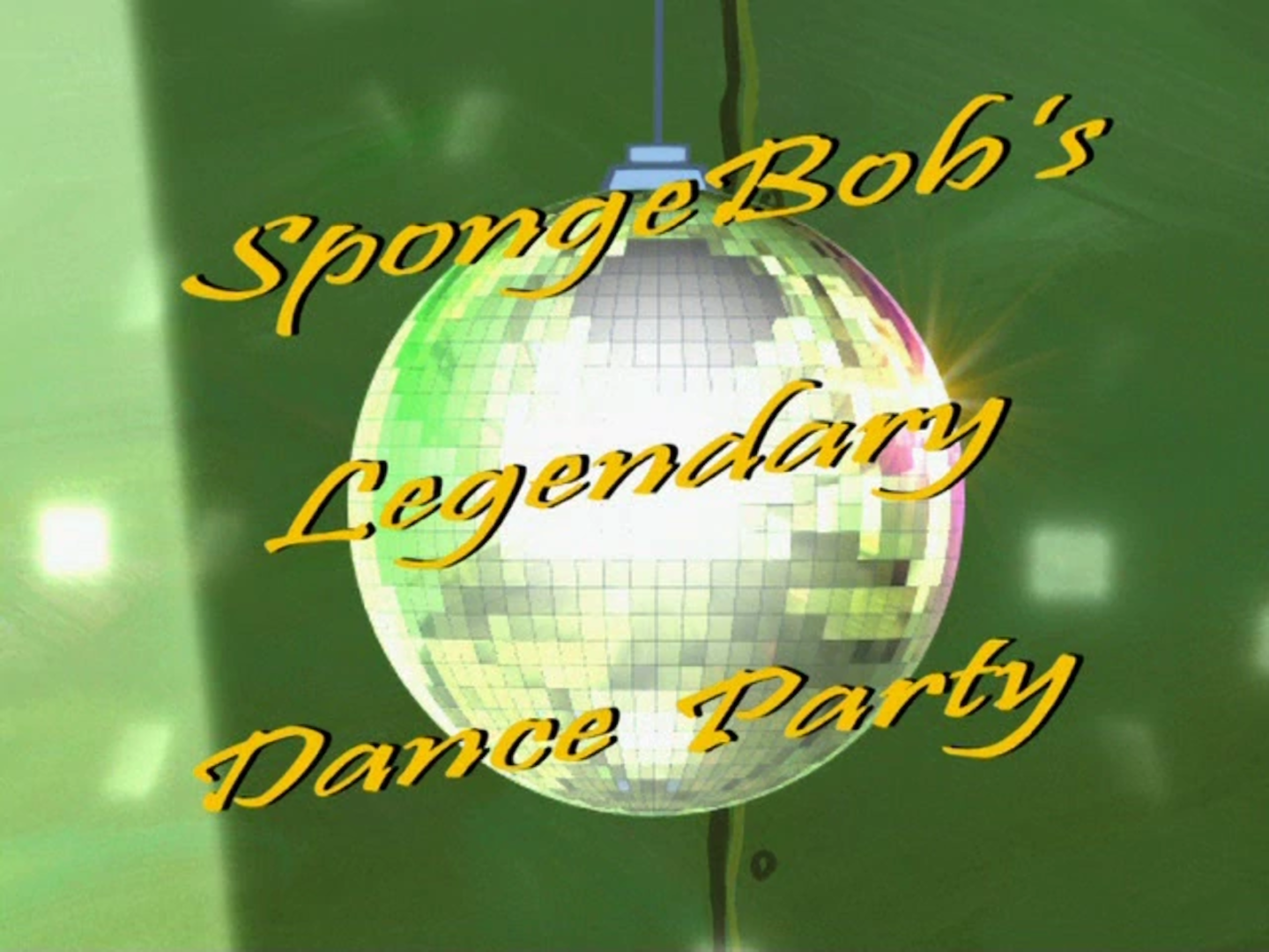 Download this Spongebob Legendary Dance Party Titlecard picture