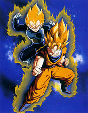 Goku y Vegeta SSJ D10