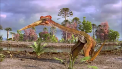 dinosaur quetzal
