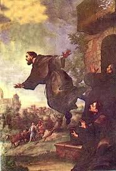Flying saint