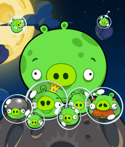 Image - Space pigs.png - Angry Birds Wiki