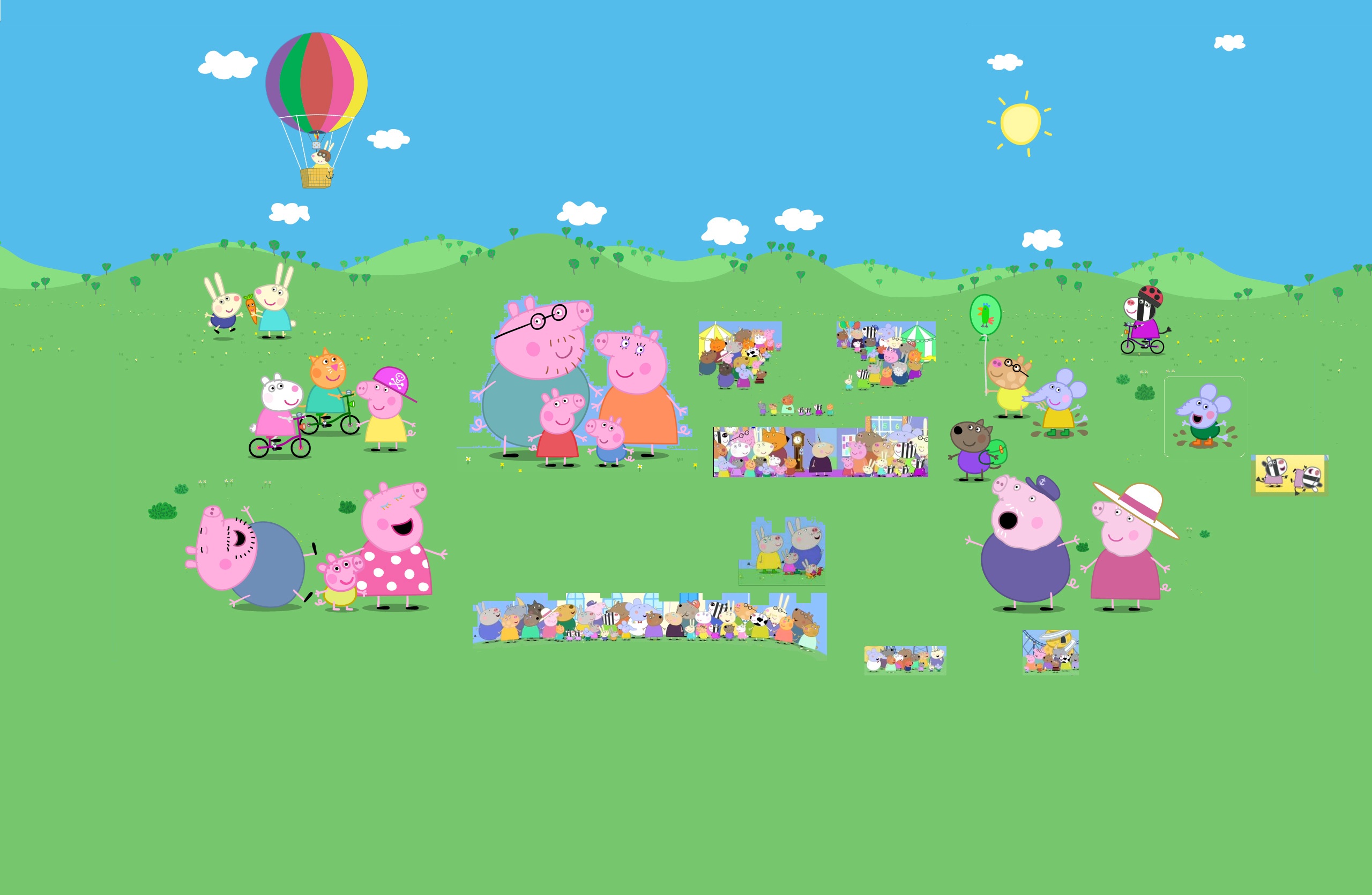 Image - All Peppa Pig Characters V4.jpg - Peppa Pig Wiki