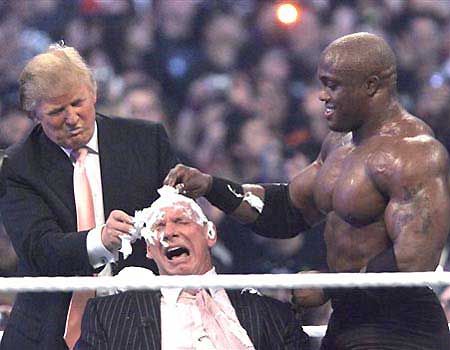 Donald trump vince mcmahon