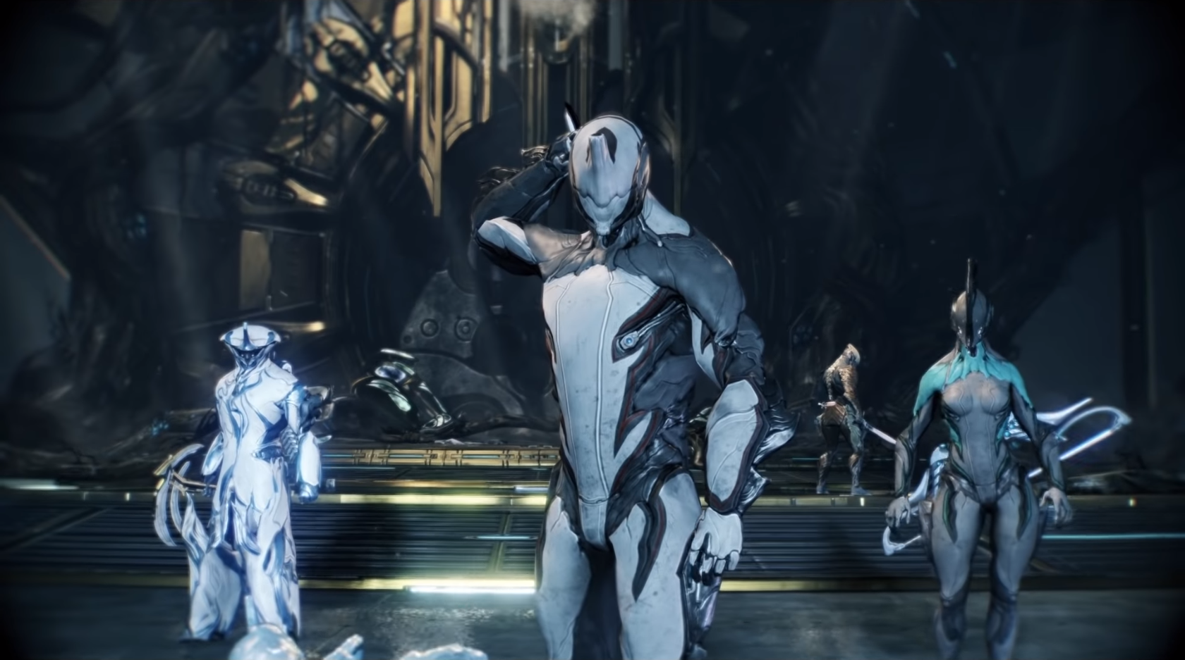 Warframe exo-armor uses unique combative technology to create the