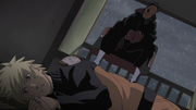 Tobi parlant à Naruto
