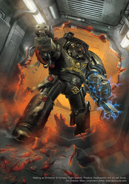 Exterminador marine abordaje wikihammer
